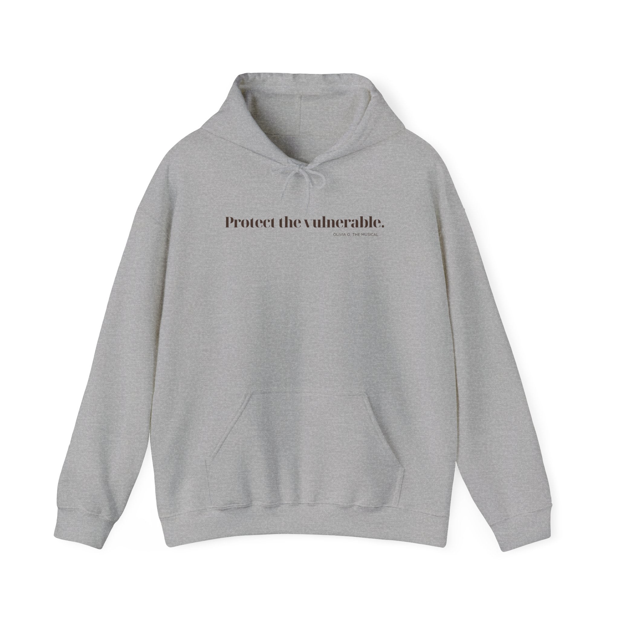 "Protect the Vulnerable" Hoodie – Wear the Message, Support the Movement (Unisex Heavy Blend Sweatshirt)