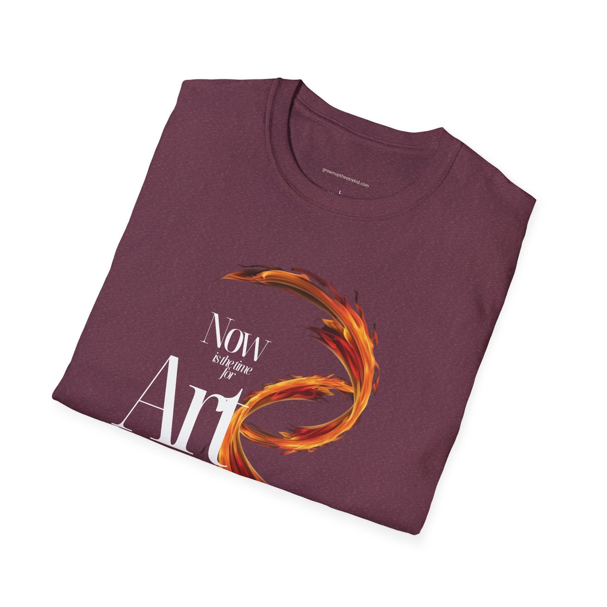 "Now Is the Time for Art and Revolution" T-Shirt – Wear the Movement