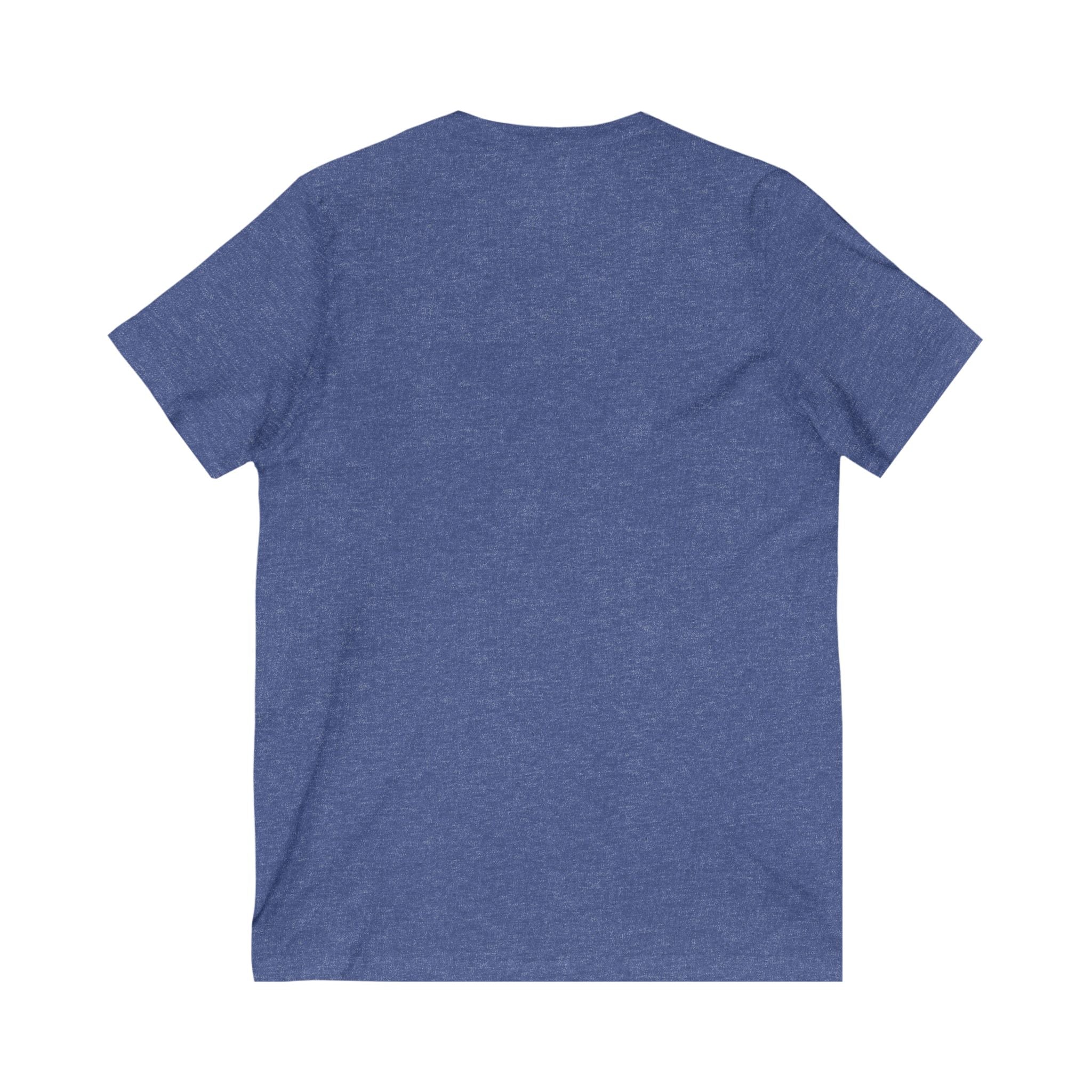 "Revolutions Begin in the First Line of a Story" Inspirational V-Neck T-Shirt – For Playwrights & Changemakers