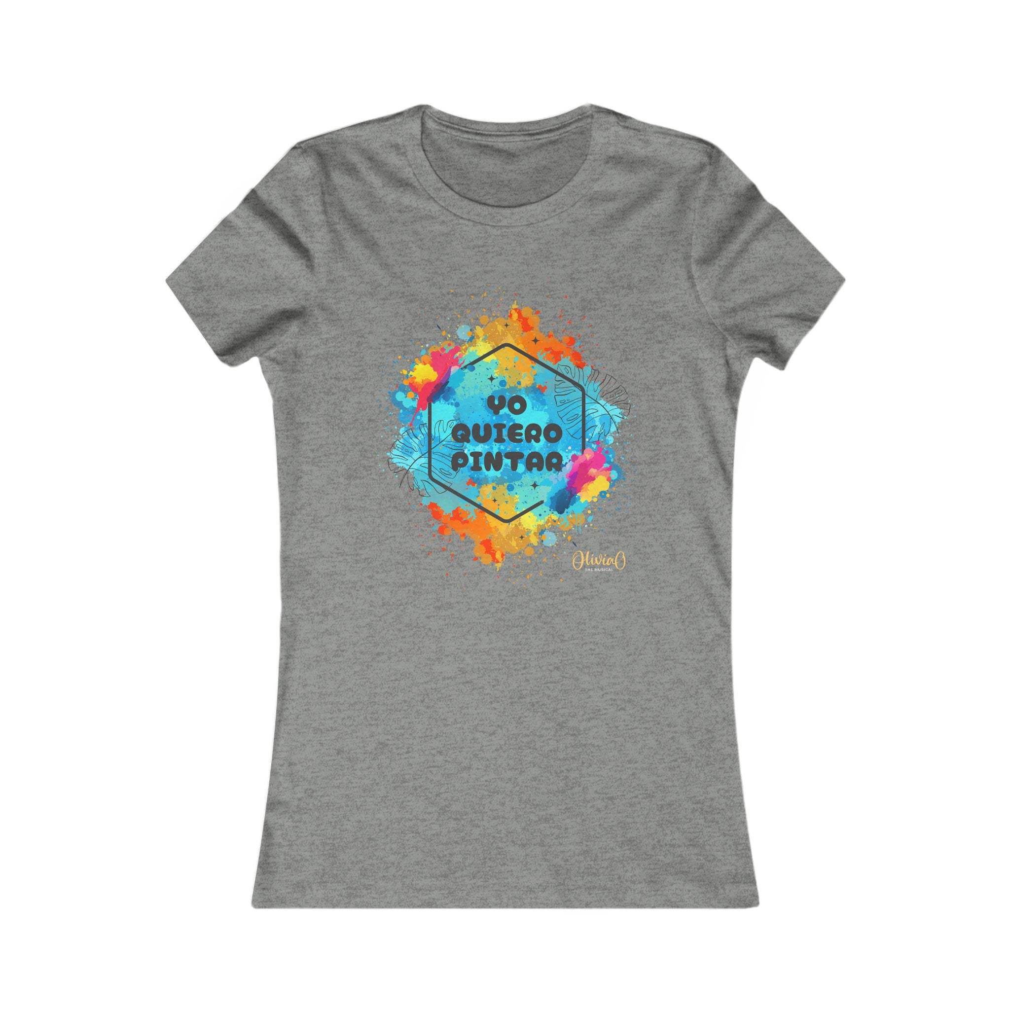 Olivia O Musical Artistic Tee - "Yo Quiero Pintar" T-Shirt 🇨🇦
