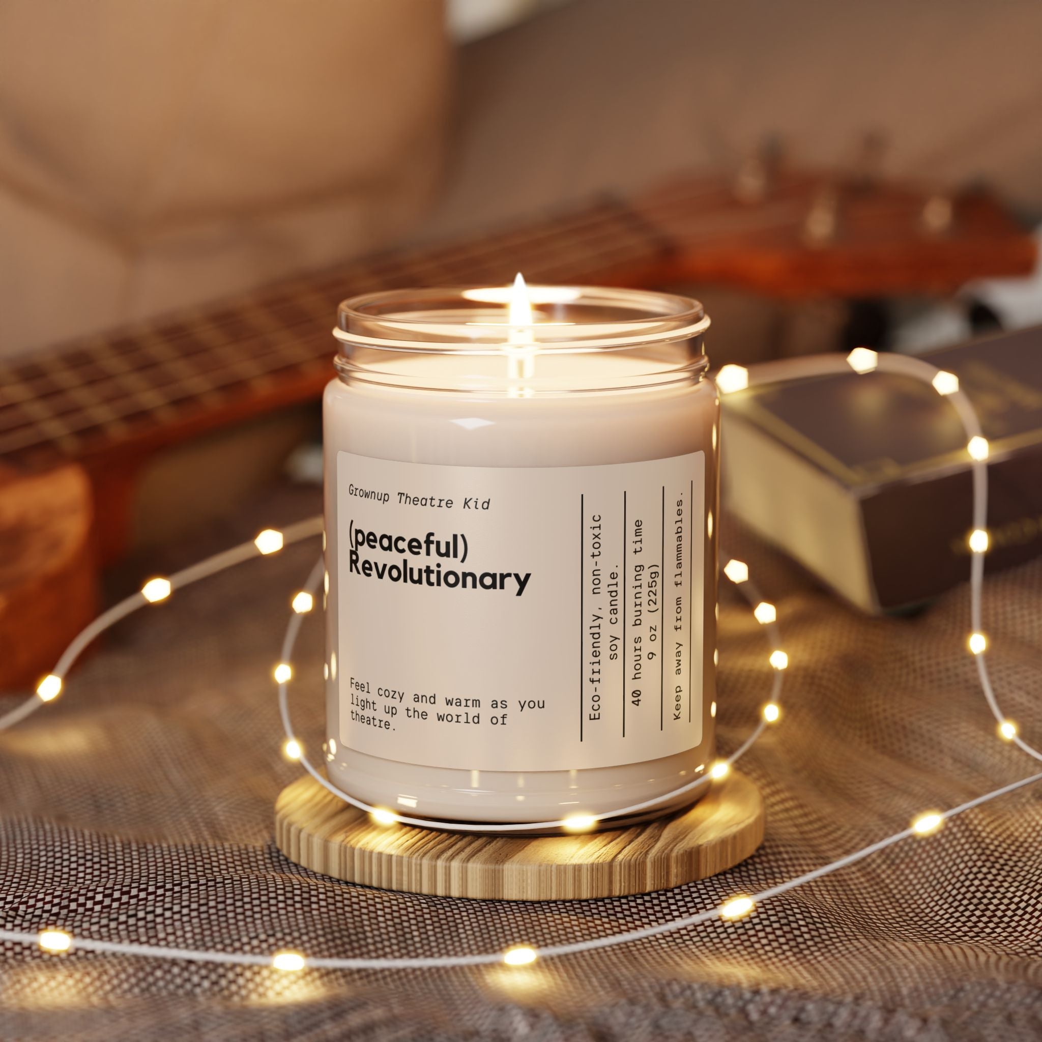 Candle Gift for Theatre Lover