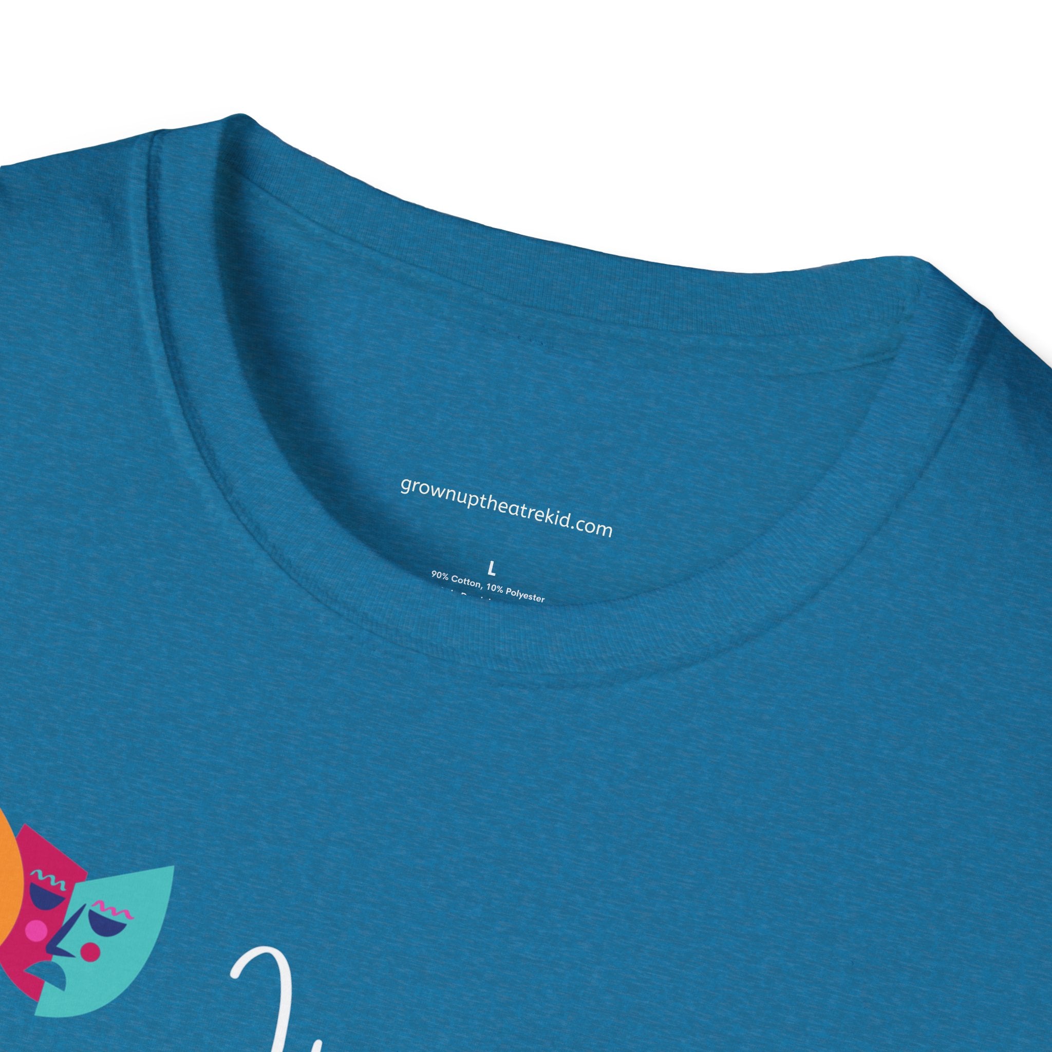 Unisex Softstyle T-Shirt - "It's a Beautiful Day to Teach Theatre" - Inspirational Tee for Educators and Theatre Lovers