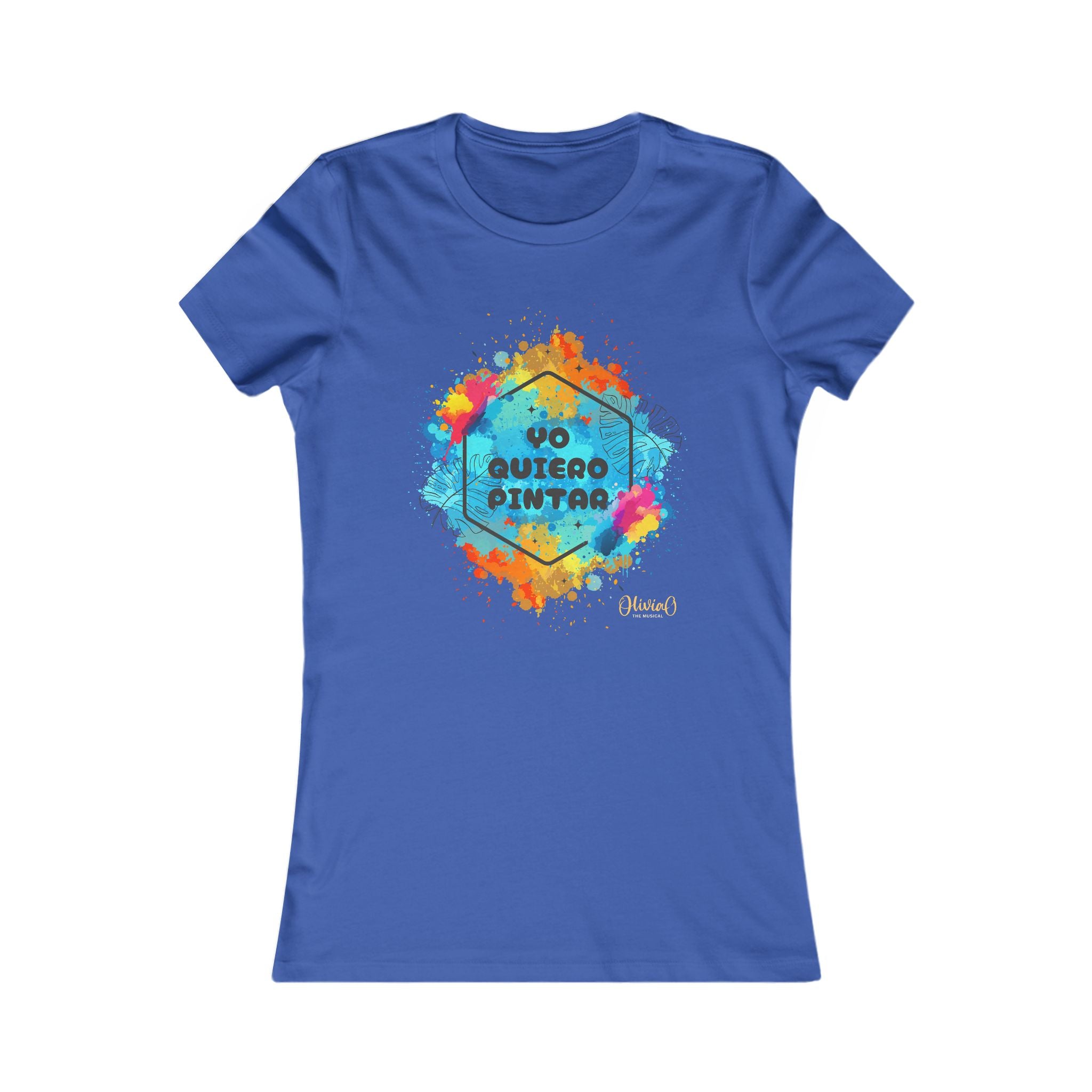 Olivia O Musical Artistic Tee - "Yo Quiero Pintar" T-Shirt 🇨🇦
