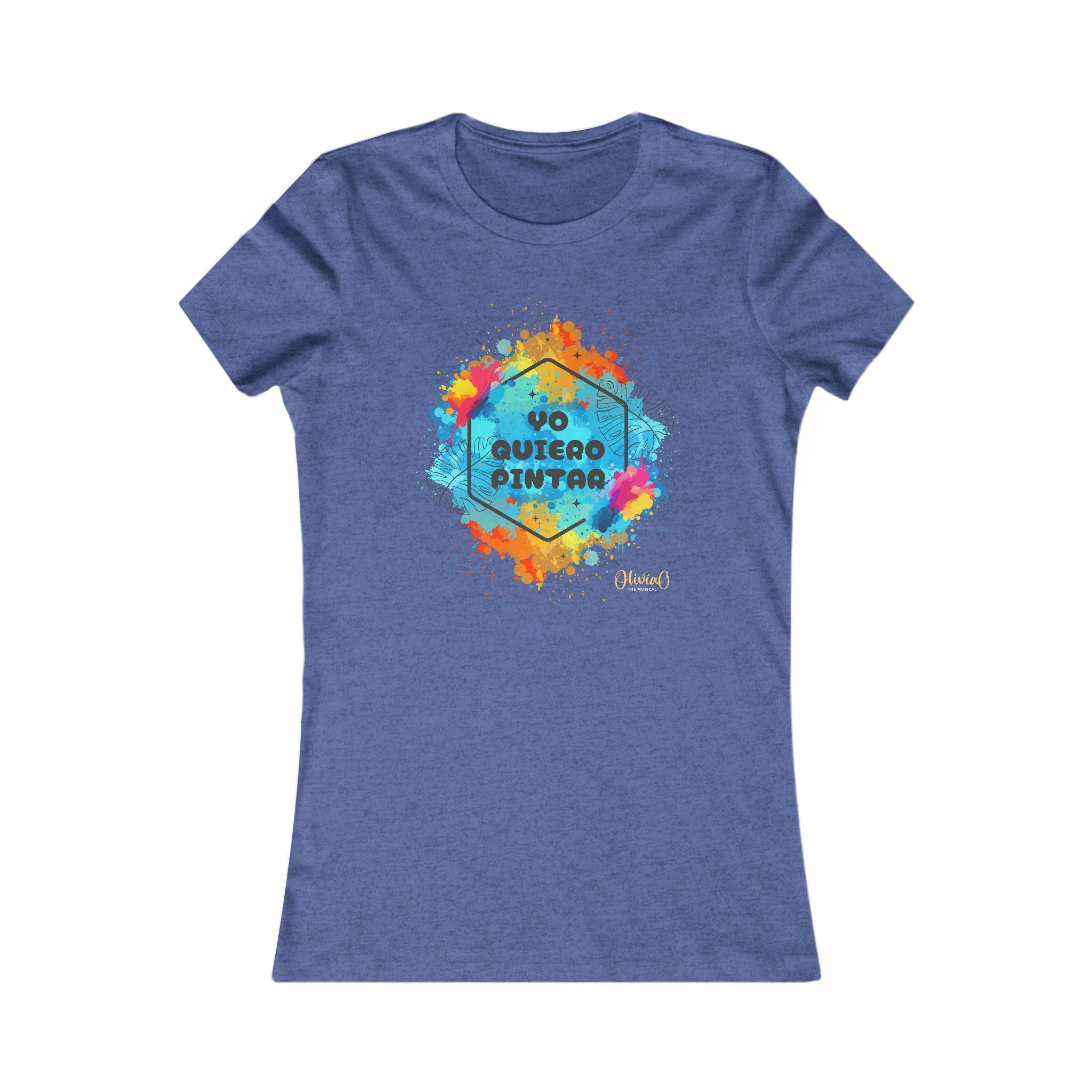 Olivia O Musical Artistic Tee - "Yo Quiero Pintar" T-Shirt
