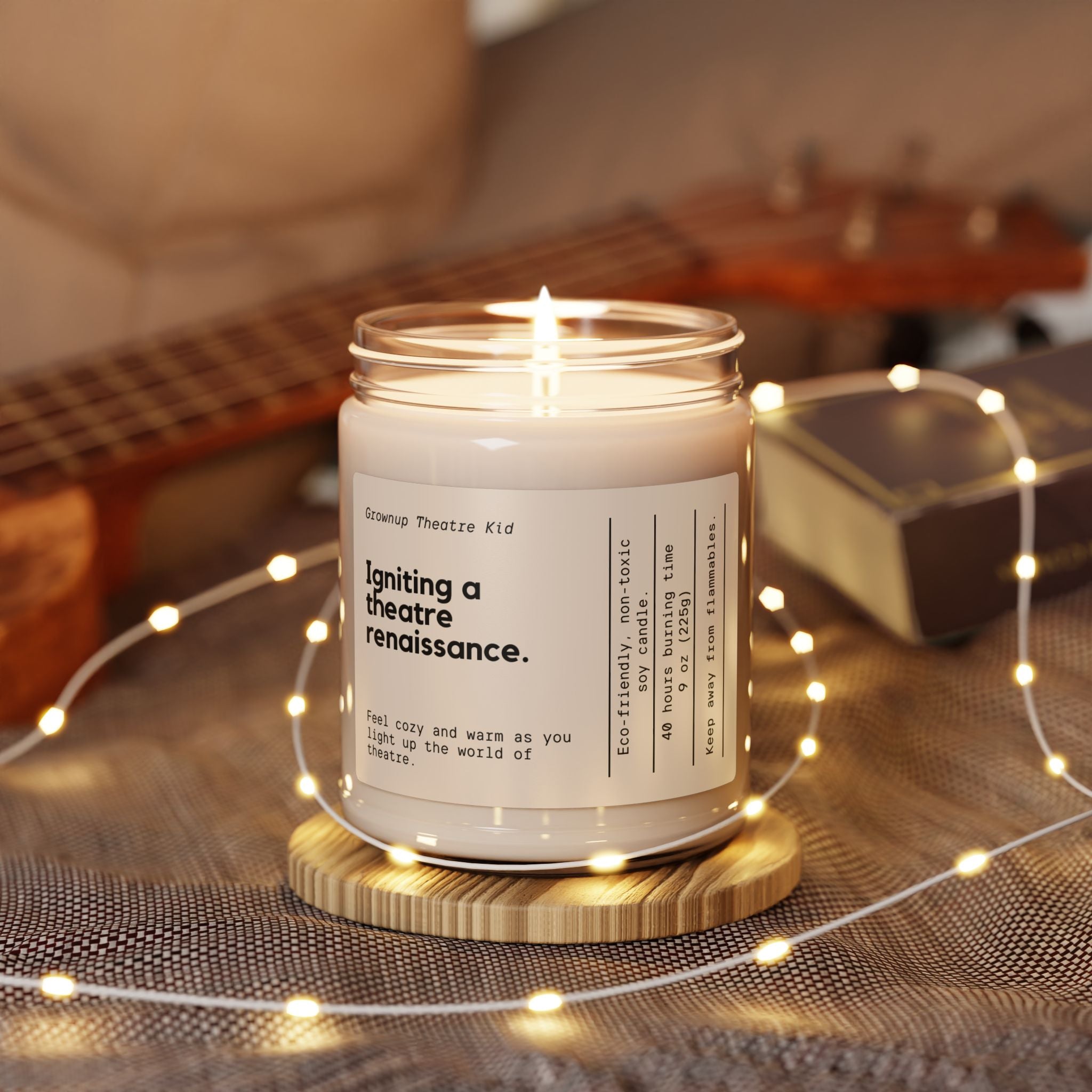 Candle  Gift for Theatre Lover