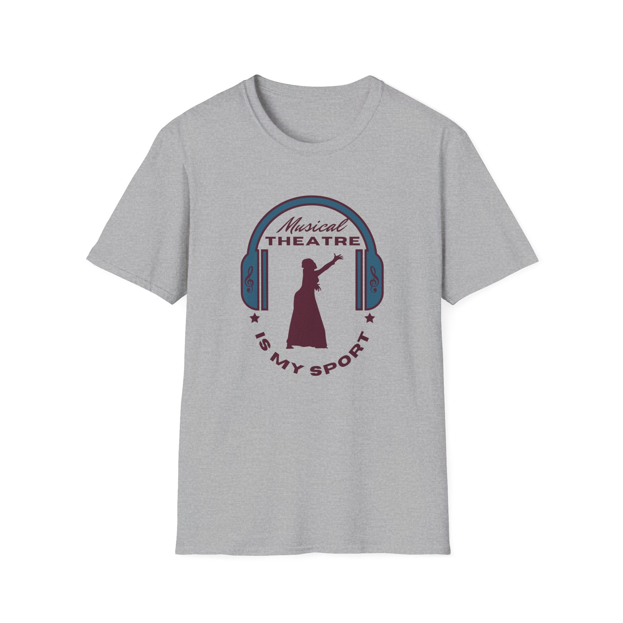 Musical Theatre Is My Sport Unisex Softstyle T-Shirt - Perfect for Theatre Lovers 🇨🇦