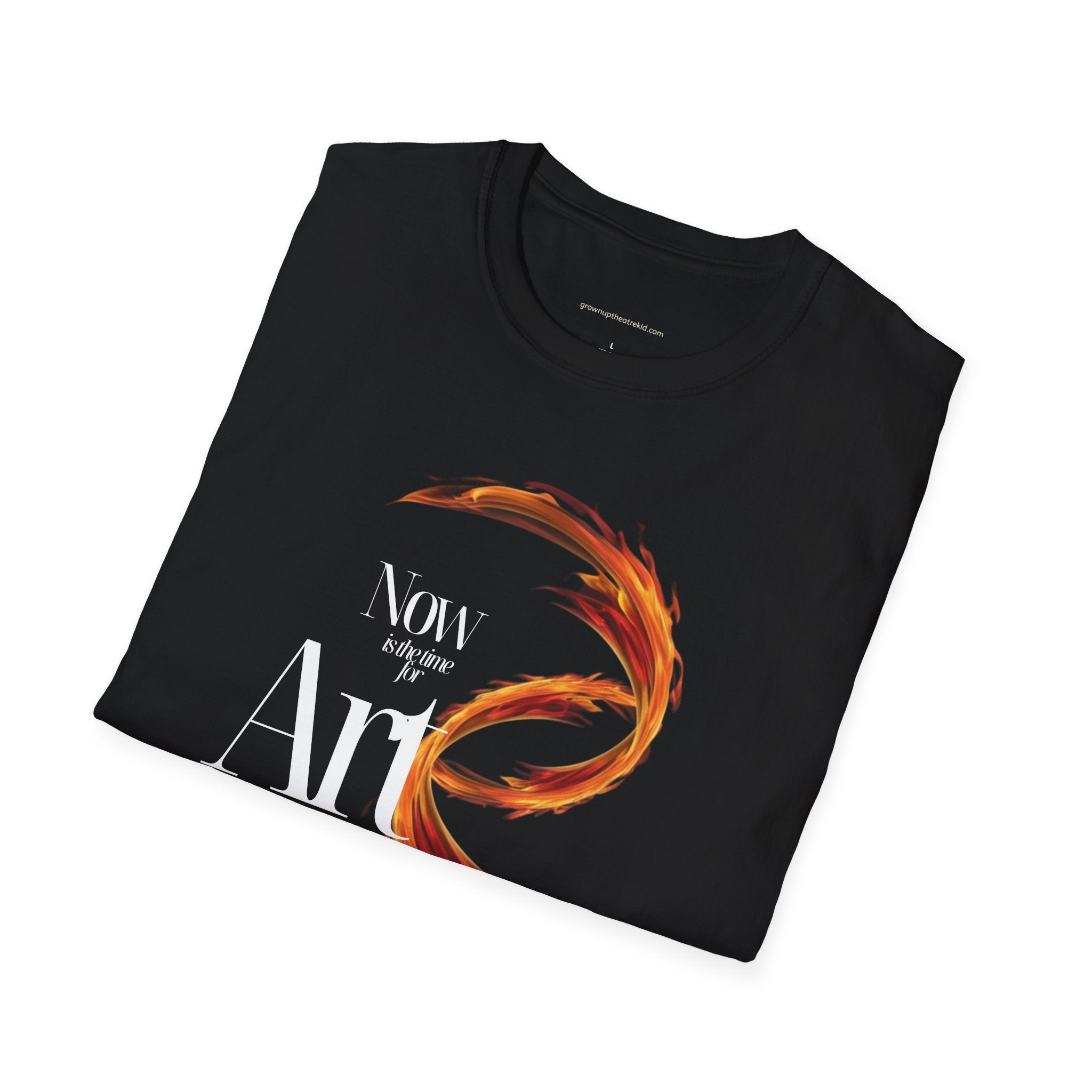 "Now Is the Time for Art and Revolution" T-Shirt – Wear the Movement