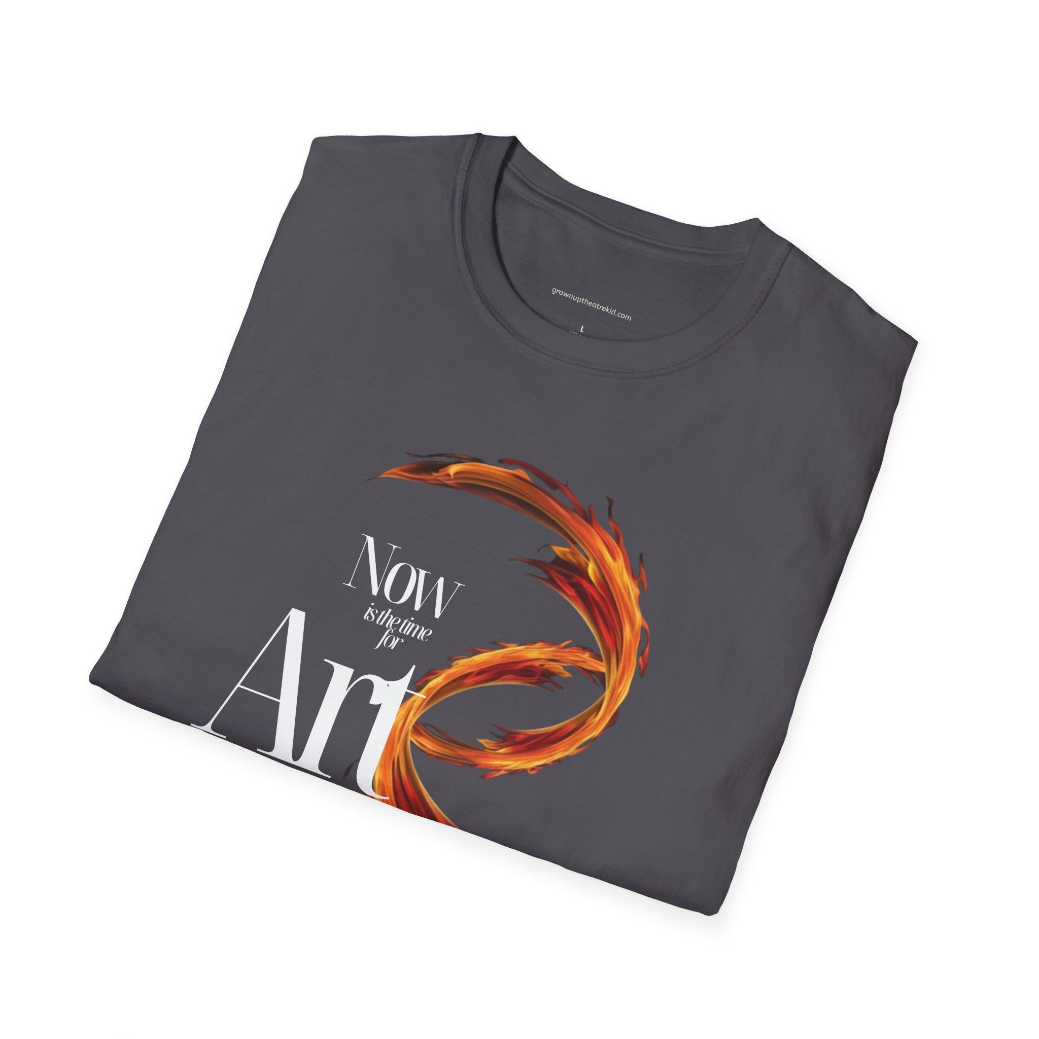 "Now Is the Time for Art and Revolution" T-Shirt – Wear the Movement