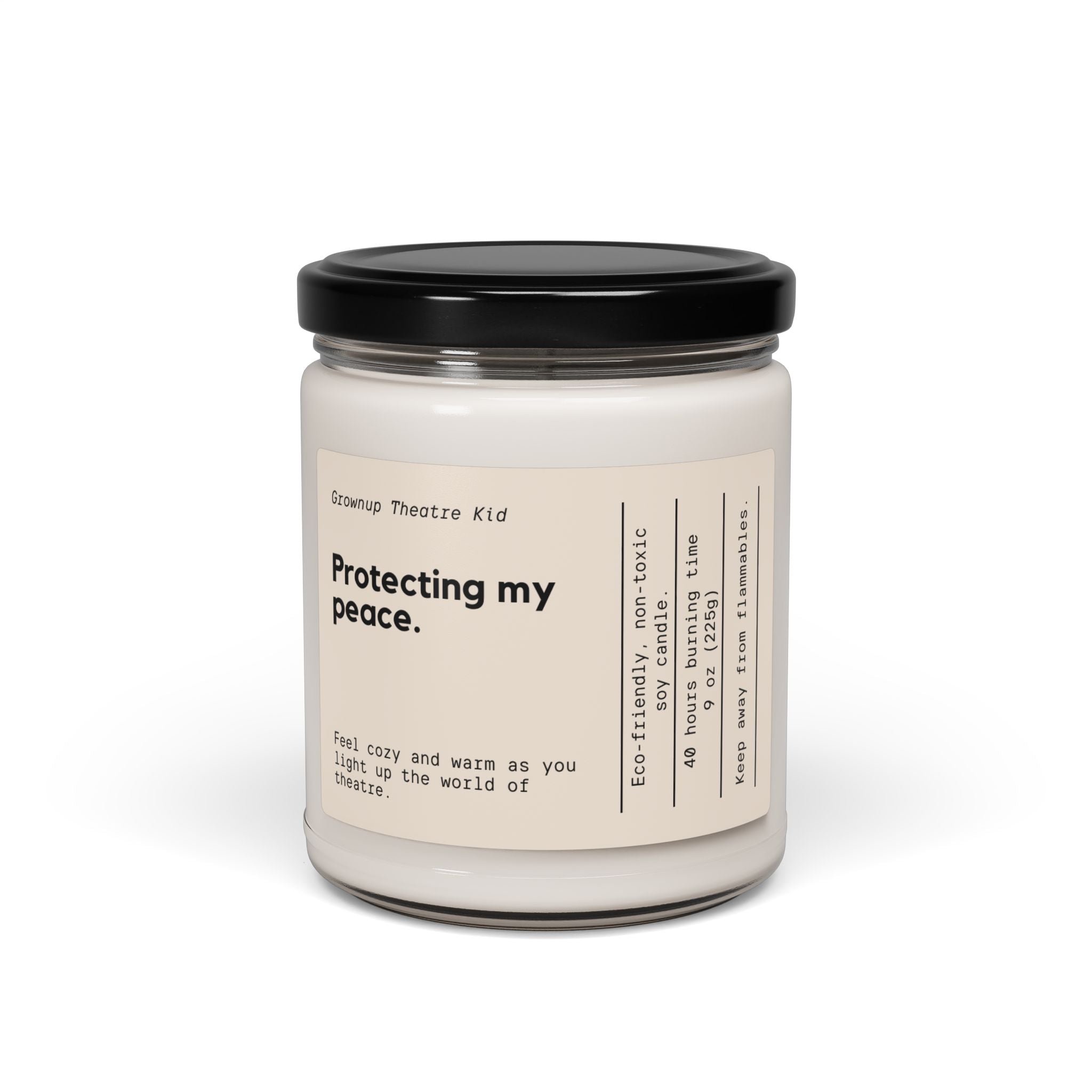 Candle Gift for Theatre Lover