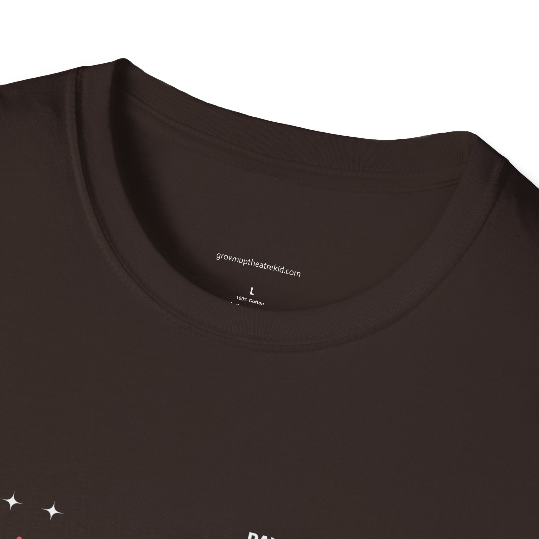 Fly Toward Your Art Unisex Softstyle T-Shirt - Inspiring Gift for Artists & Theatre Lovers