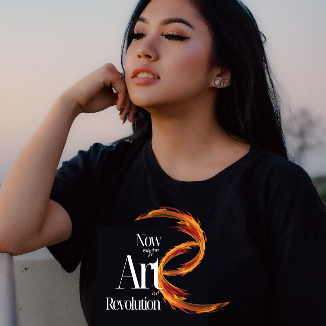 "Now Is the Time for Art and Revolution" Unisex Softstyle T-Shirt - Perfect for Theatre Lovers  🇨🇦
